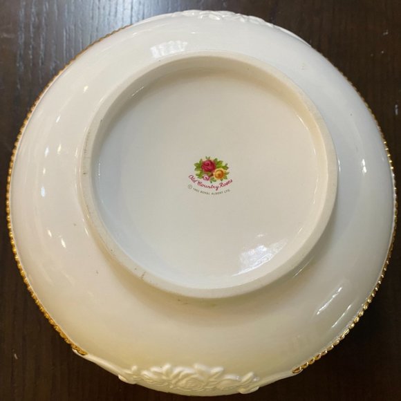 Royal Albert Old Country Rose Basketweave Bowl - Picture 4 of 8